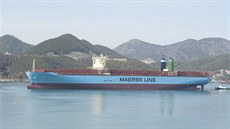 Největší nákladní loď Maersk McKinney Moller 