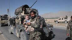 Velitel afghánského týmu enijního przkumu na Highway 1