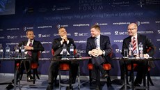 Premiéi Donald Tusk, Viktor Orbán, Robert Fico a Bohuslav Sobotka na...