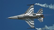 Belgická F-16 na Dni otevených dveí v áslavi