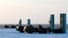 Baterie ruského protivzdušného systému S-400 Triumf