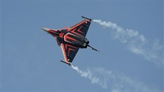 Letoun Rafale francouzského letectva na Dnech NATO v Ostrav