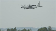 Transportní letoun C-295 CASA finského letectva na Dnech NATO v Ostrav