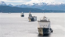Cvičení Trident Juncture v Norsku