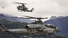 Bitevnky AH-1Z Viper americk nmon pchoty