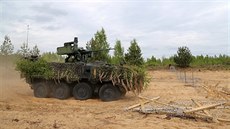Čeští vojáci v Litvě v rámci předsunuté vojenské přítomnosti NATO
