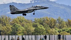 Dny NATO v Ostravě. Slovenský MiG-29