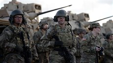 Americké jednotky na cvičení Defender Europe v Polsku