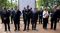 Pedstavitelé zemí APEC na summitu v Honolulu