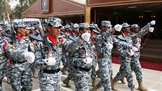 Výcviková mise NATO v Iráku - absolventská ceremonie příslušníků irácké