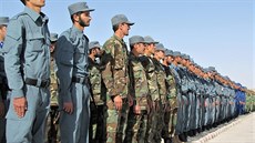Příslušníci afghánské policie.