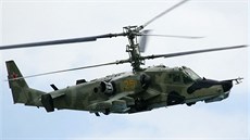 Vrtulník Kamov Ka-50 ruského letectva
