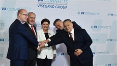 Setkání premiér Visegrádské tyky a Izraele (19. ervence 2017).