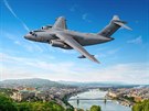 Vizualizace letounu KC-390 pro maarsk vzdun sly