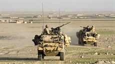 Supacat „Jackal“ britských jednotek v Afghánistánu