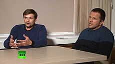 Agenti ruské GRU Alexandr Petrov a Ruslan Boirov