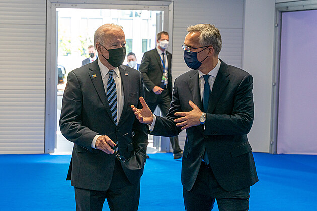 Ilustrační snímek. Joe Biden na summitu NATO 2021 v Bruselu.