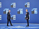 Turecký prezident Erdogan na summitu NATO 2021 v Bruselu
