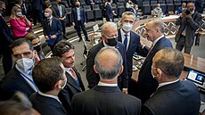 Americký prezident Joe Biden na summitu NATO 2021 v Bruselu