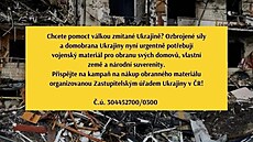 Sbírka na okamitou pomoc Ukrajin