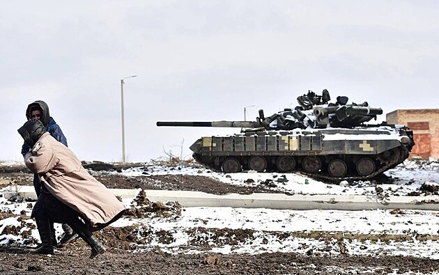 Ukrajinský tank T-64