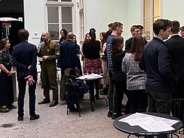 Atrium party IC NATO v Praze (23.3.2022)