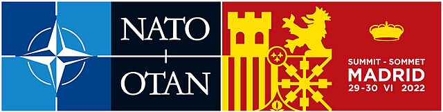 Logo summitu NATO v Madridu 2022