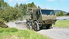 Těžký nákladní automobil Tatra 8x8 pro českou armádu