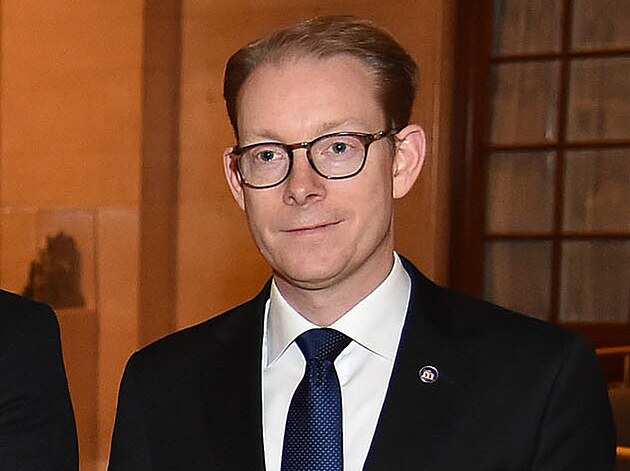 védský ministr zahranií Tobias Billström.