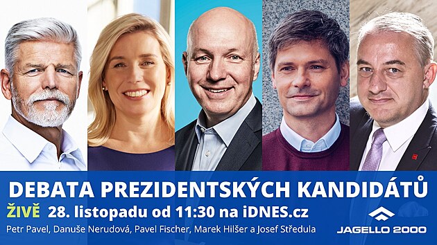 Debata prezidentských kandidát 28. listopadu 2022