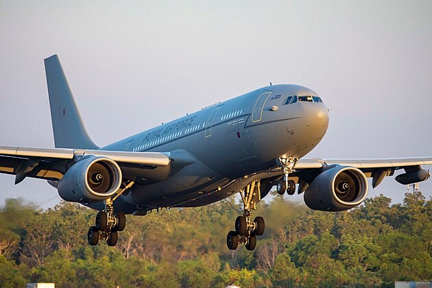 Letoun A330 Britského královského letectva.