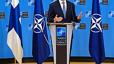 Vstup Finska do NATO. Generální tajemník NATO Jens Stoltgenberg.
