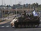 Izraelské jednotky u pásma Gazy