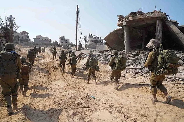 Izraelští vojáci v pásmu Gazy