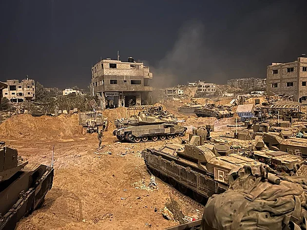 Izraelská pozemní operace v pásmu Gazy