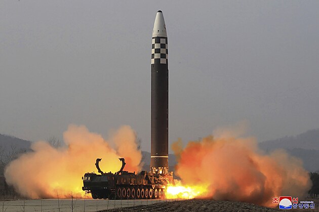 Test severokorejské balistické rakety