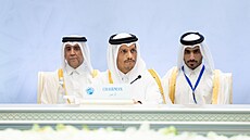 Katarský premiér Muhammad bin Abdar Rahmán Sání