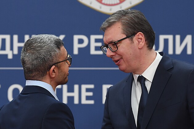 Srbský prezident Alexandar Vui