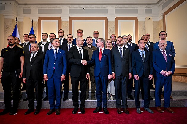 esko-ukrajinská mezivládní jednání v Praze (16. ervence 2024)