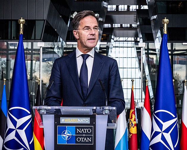 Generální tajemník Severoatlantické aliance Mark Rutte