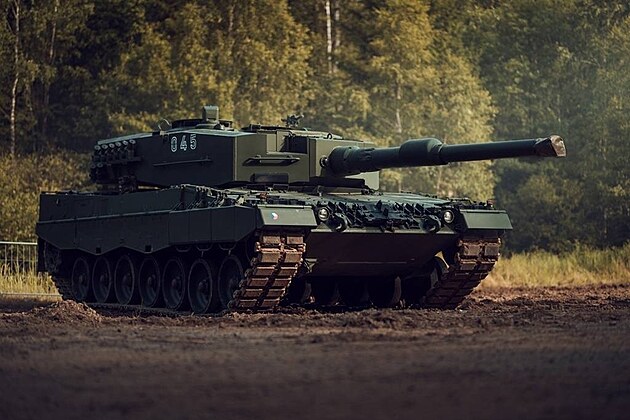 Tank Leopard 2A4 eské armády