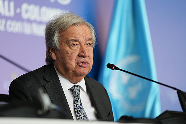 Generální tajemník OSN António Guterres