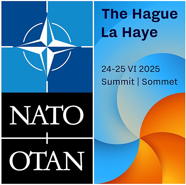 Logo summitu Severoatlantické aliance v Haagu 2025