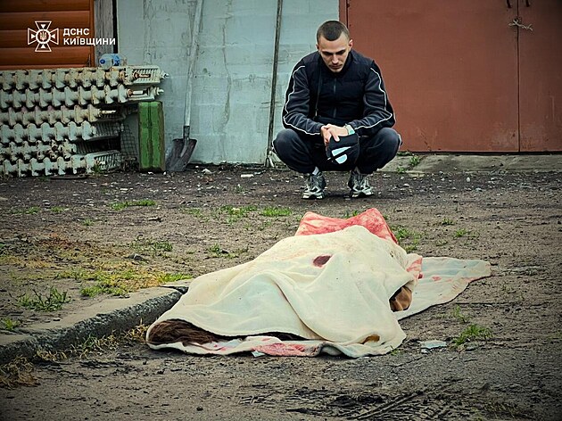 Ruský dronový útok na Kyjev (18.. kvtna 2025)