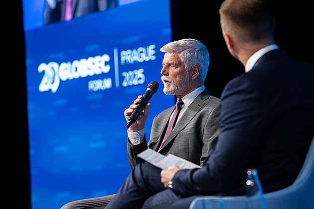 Prezident Petr Pavel na bezpenostní konferenci Globsec Forum 2025