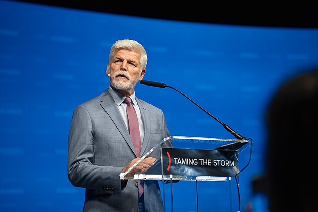 Prezident Petr Pavel na konferenci Globsec 2024
