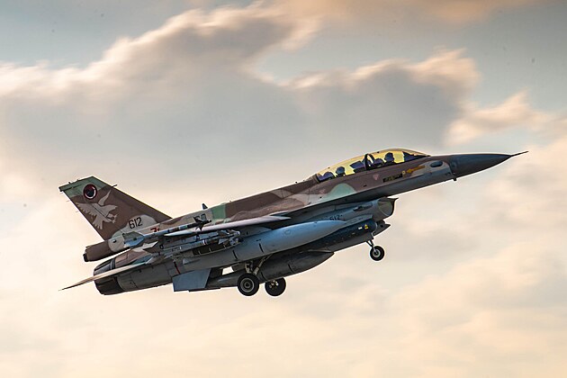 Letoun F-16 izraelských vzduných sil