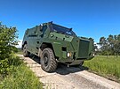 Vozidlo Bushmaster na testovacím polygonu VOP CZ v �enov� u Nového Ji�ína (19....