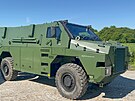 Vozidlo Bushmaster na testovacím polygonu VOP CZ v �enov� u Nového Ji�ína (19....