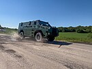 Vozidlo Bushmaster na testovacím polygonu VOP CZ v �enov� u Nového Ji�ína (19....
